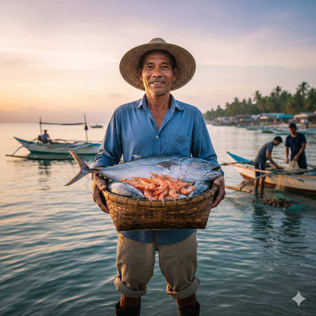 Fresh seafood sourced directly from verified Filipino fishermen